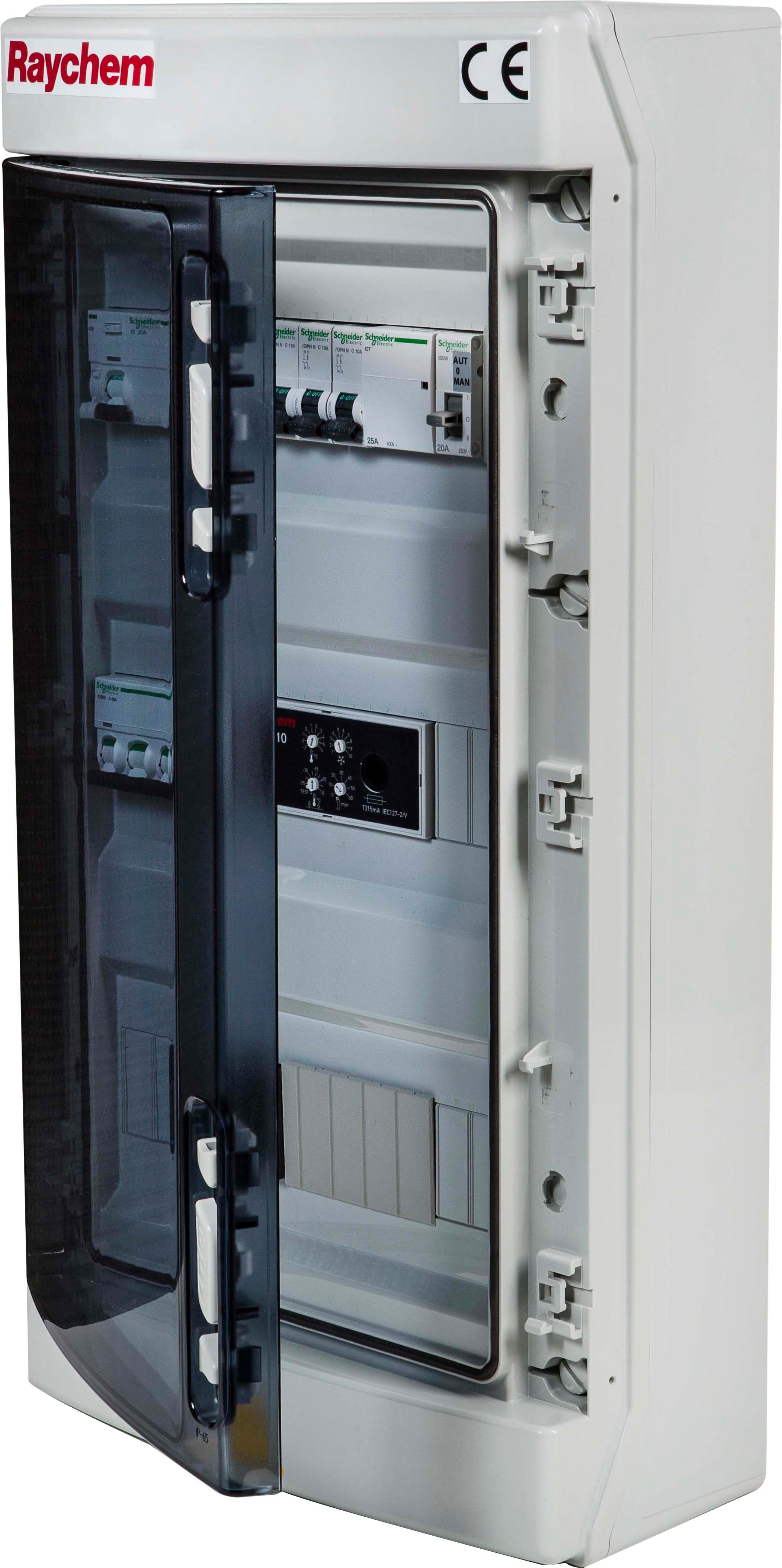 Raychem - Armoire de régul appli mise hors gel toits/gouttières, 3x20 A, EMDR-10 incl