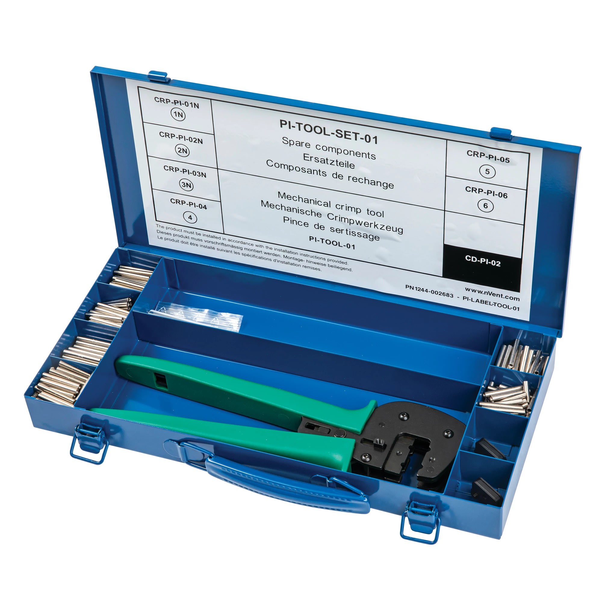 Raychem - Jeu d'outils complet pour les kits de connexion PI, jusqu?à 2,5 mm2