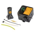 Raychem - Bte jonc intég, entrée unique ac plaque terre/tém lum vert, instal à froid, ATEX