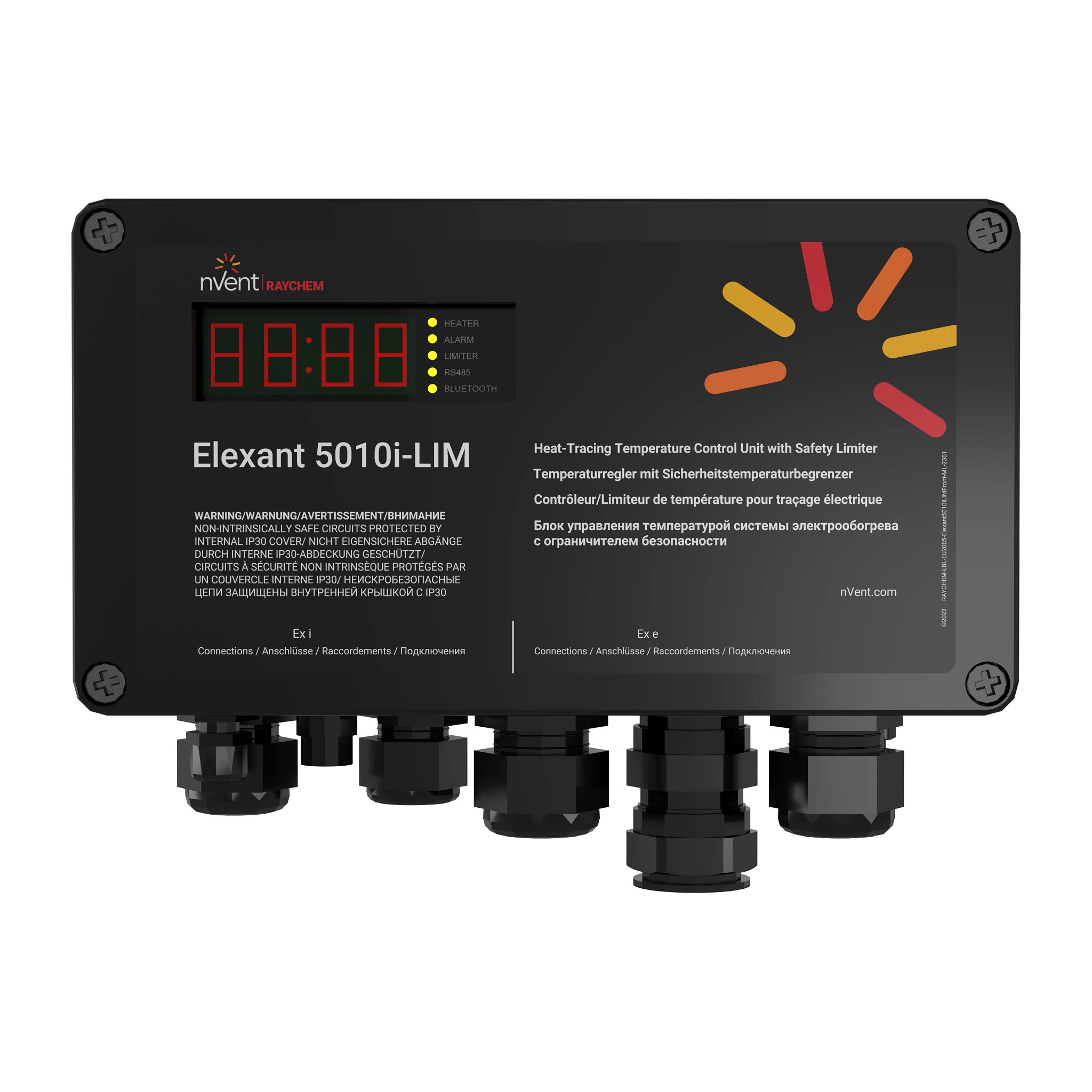 Raychem - Commande locale électronique, surveillance centrale