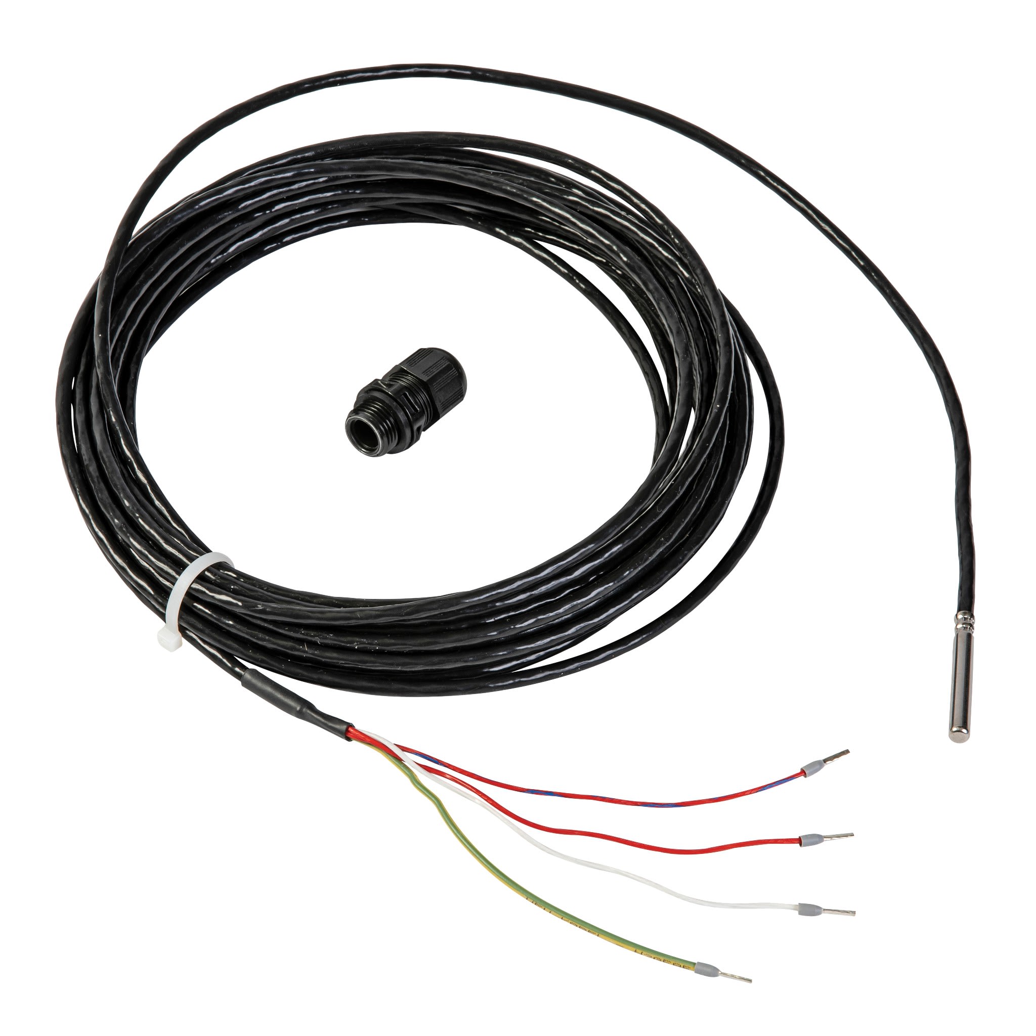 Raychem - PT100 avec câble de sonde de température flexible de 10 m et presse-étoupe M16