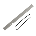 Raychem - Support de fixation, acier inoxydable, colliers de serrage inclus