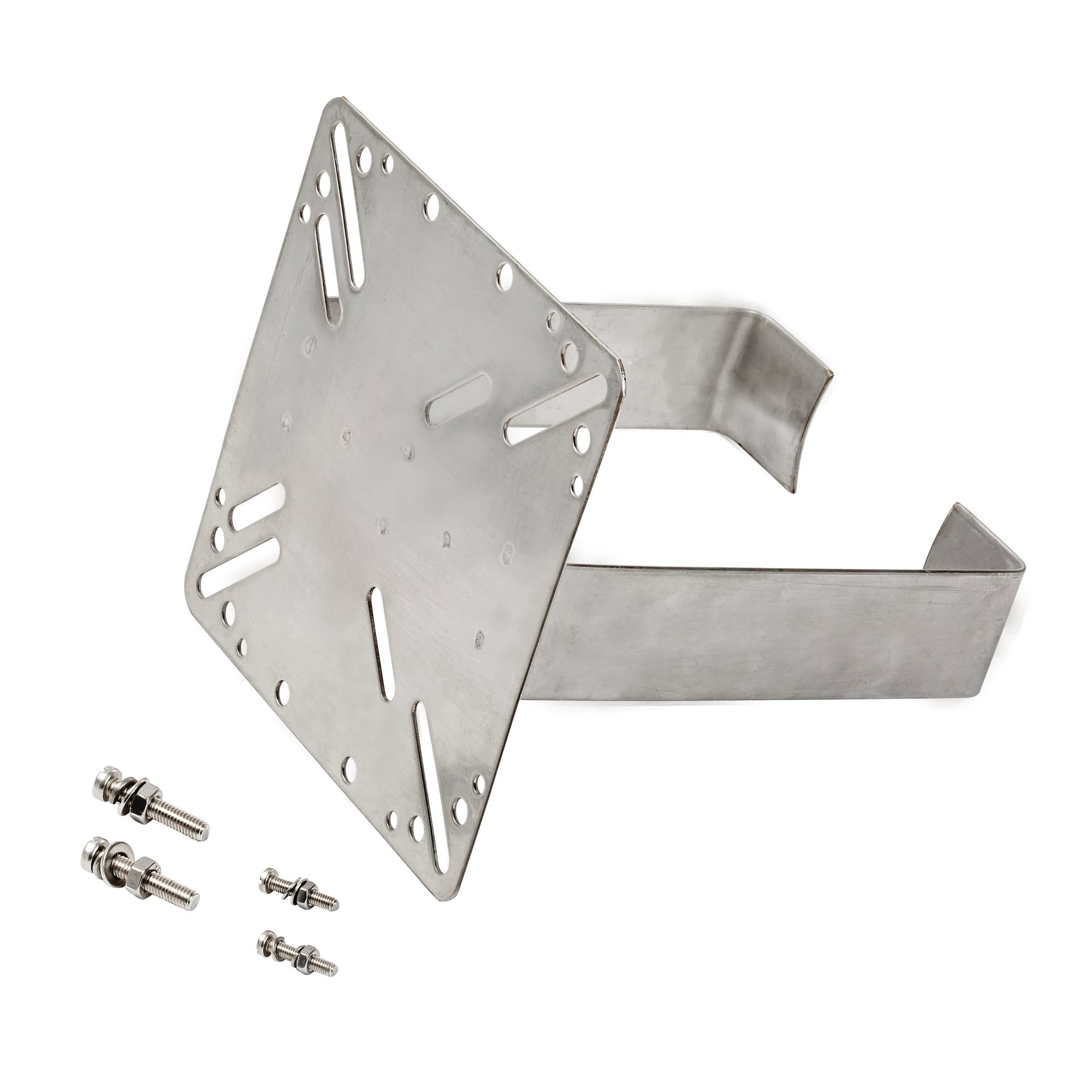 Raychem - Support de fixation, double pied, en acier inoxydable, horizontal