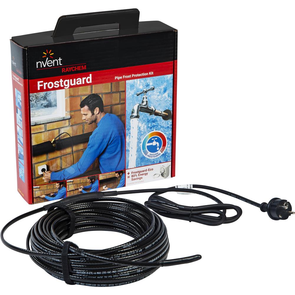 Raychem - Ruban chauffant autorégulant pré-terminé, 230 V, 10 W/m à 5 C, 16 m