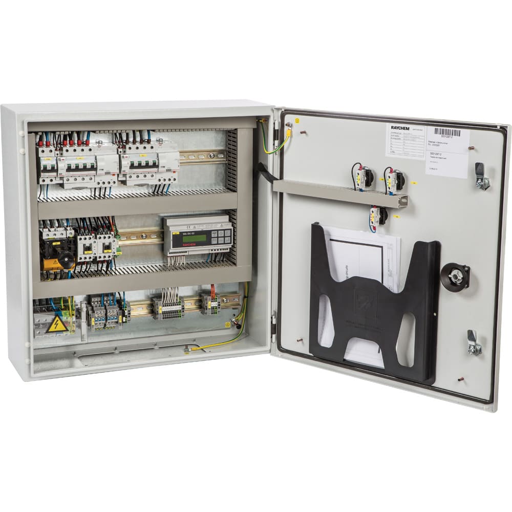 Raychem - Armoire de régulation, EM-CW, 9x32 A, unité de régulation VIA-DU-20 incluse