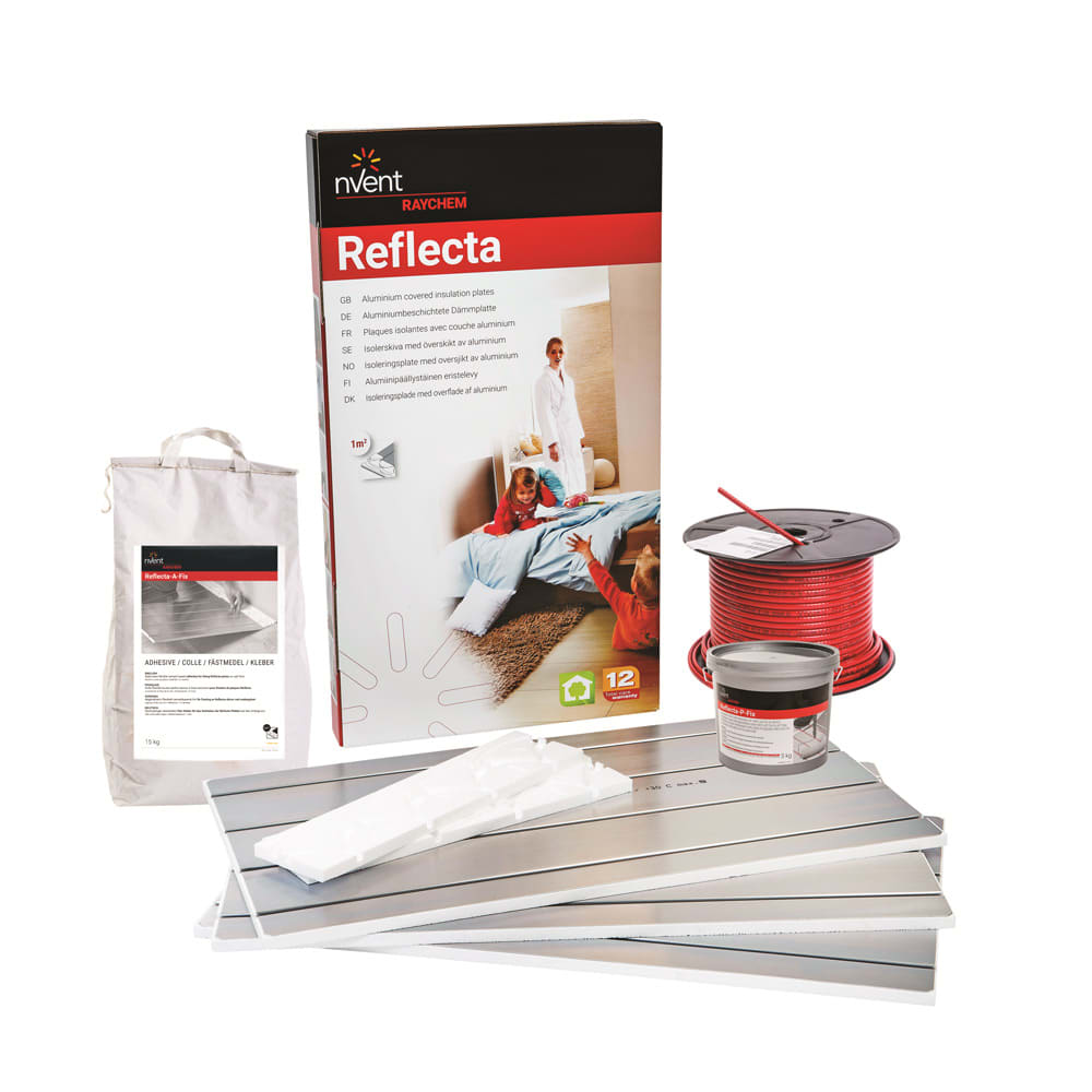 Nvent Raychem - Pack T2Red et Reflecta pour 10 m2 sous carrelage