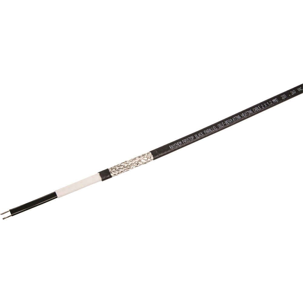 Raychem - Bob de rub chauf autorég FROSTOP 230V 28 W/m ds la glace à 0C et 16 W/m à l'air