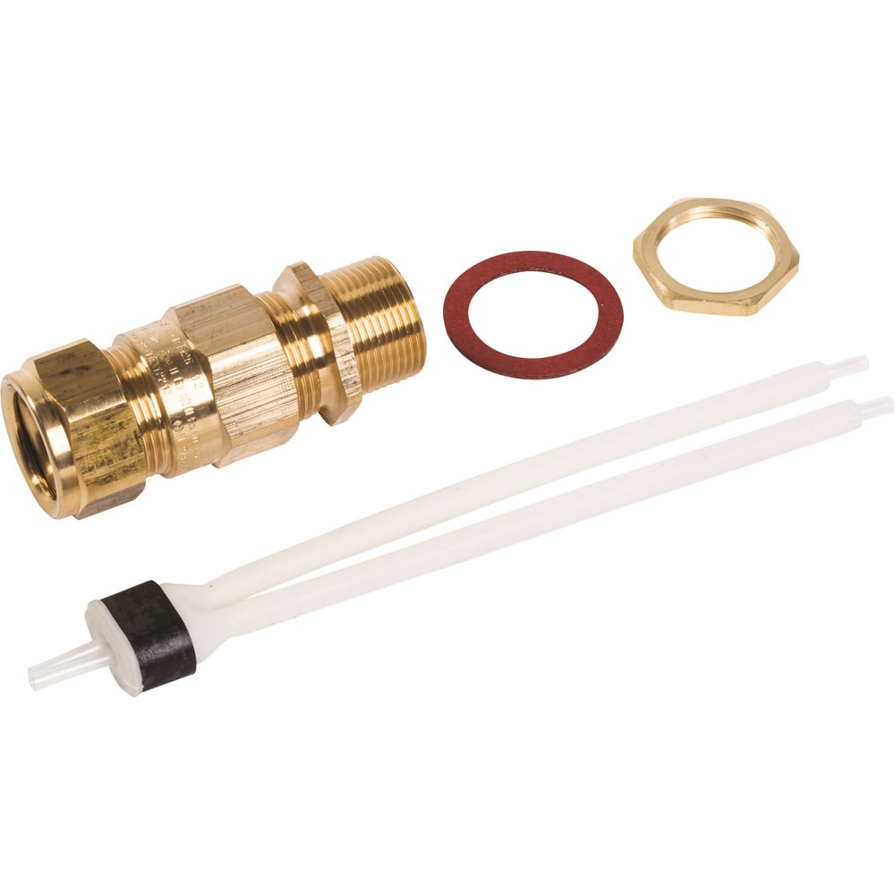 Nvent Raychem - Kit Connexion en métal nickelé, installation à froid, 3/4 po NPT, ATEX