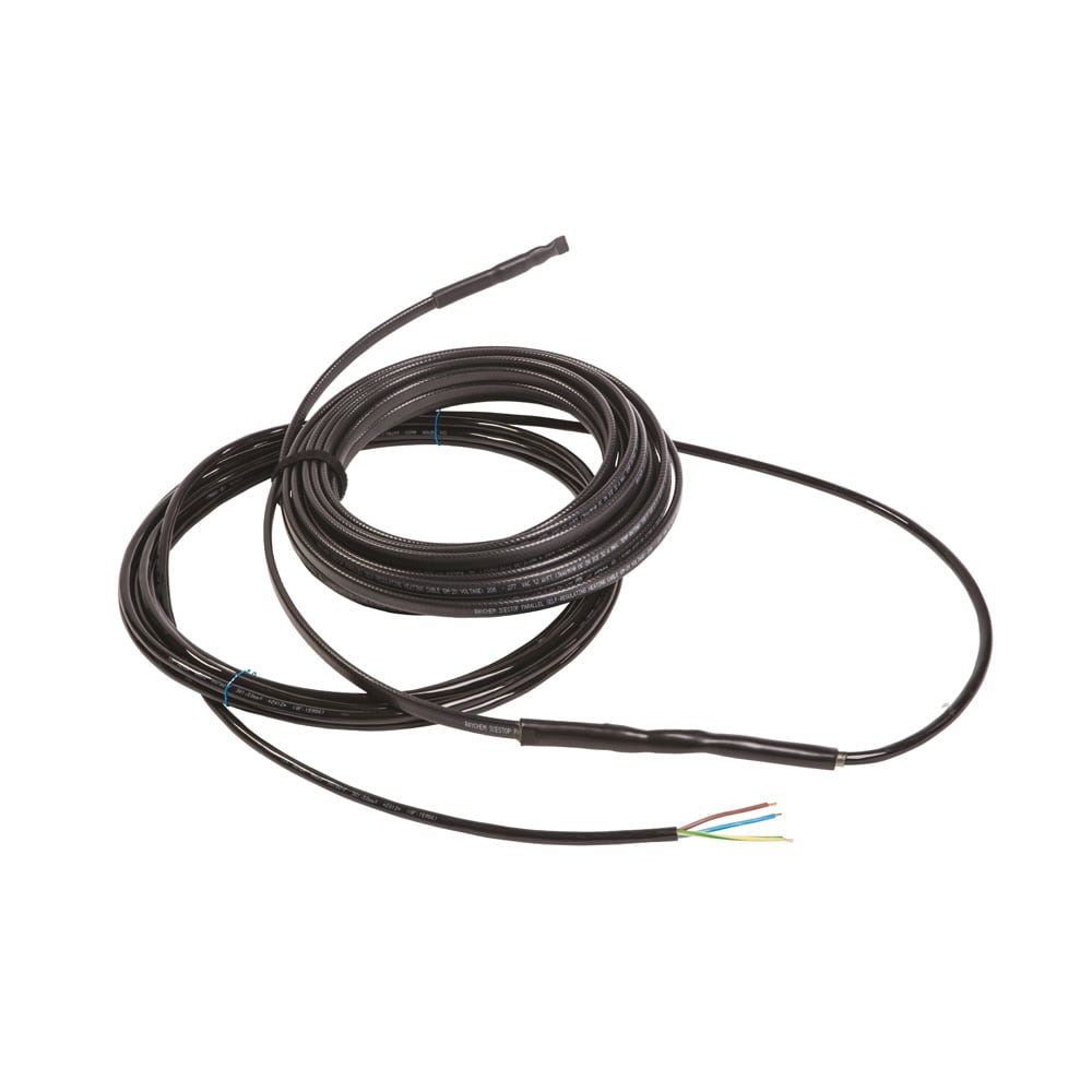 Raychem - Rub chauff autorégul, 230 V, 36 W/m sur glace à 0 C et 18 W/m air libre, 25 m