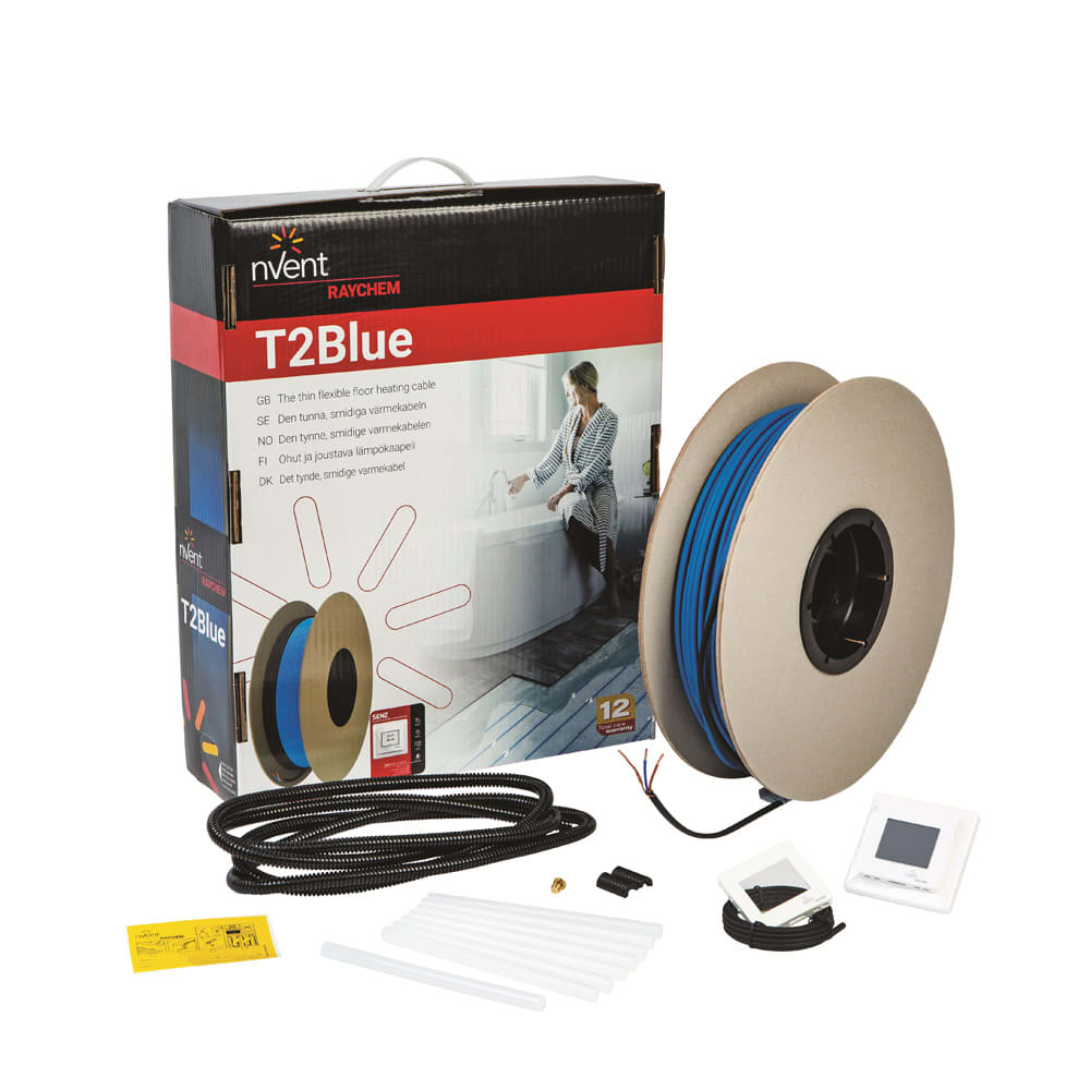 Raychem - Kit de ruban chauffant puiss const, 230 V, 20 W/m, 63 m, thermostat SENZ-WIFI