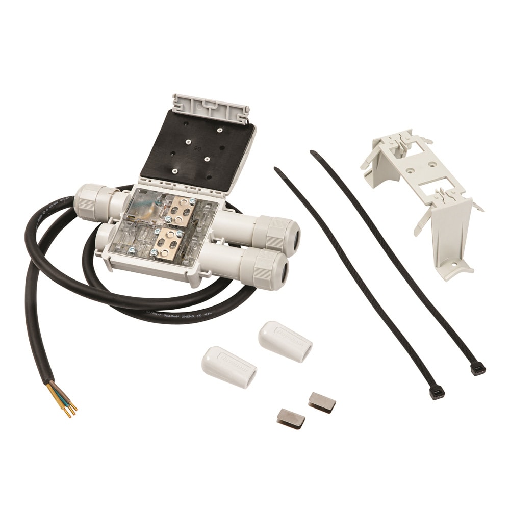 Raychem - Connex jonct élec mécanique, câble sortie froide 1,5 m 3x2,5 mm2 2 terminaisons