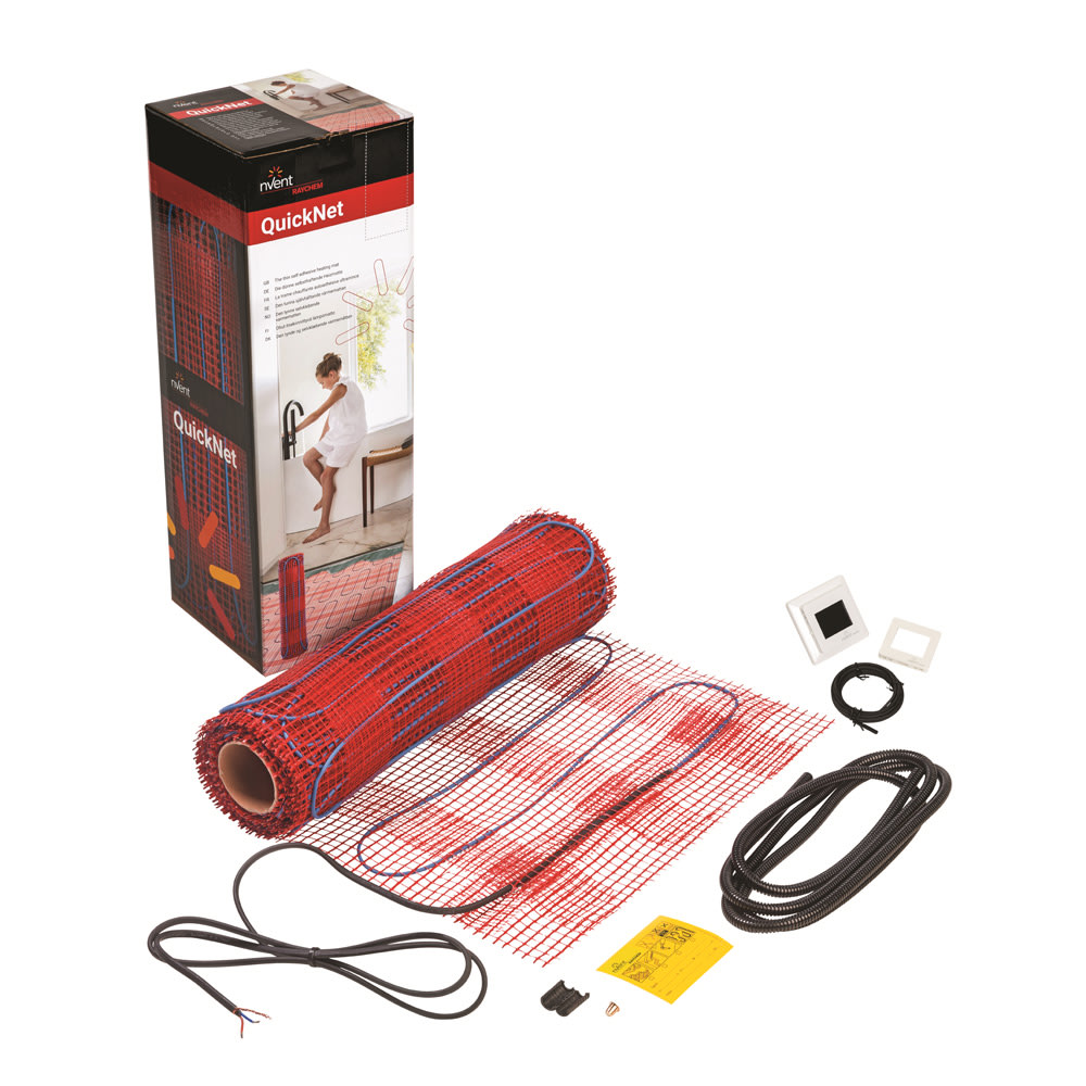 Raychem - Trame chauffante à puiss const, 230 V, 90 W/m2, 4 m2, avec thermostat SENZ-WIFI