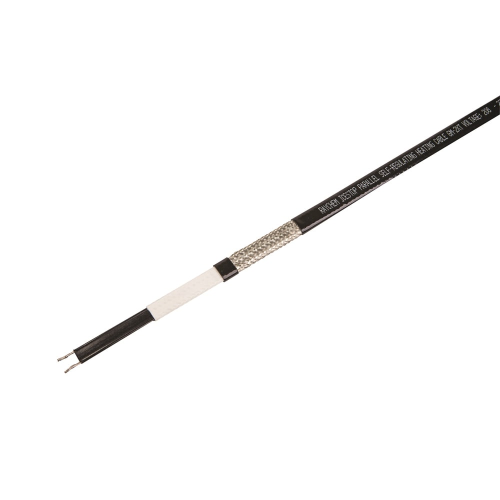 Nvent Raychem - Ruban chauffant autorégulant IceStop, 240 V, à gaine polyoléfine modifiée