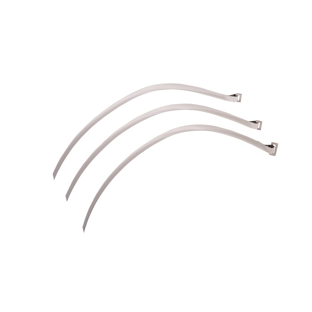 Raychem - Collier de serrage pour tuyau en acier inoxydable, tuy diam 38 à 75 mm (35/sac)