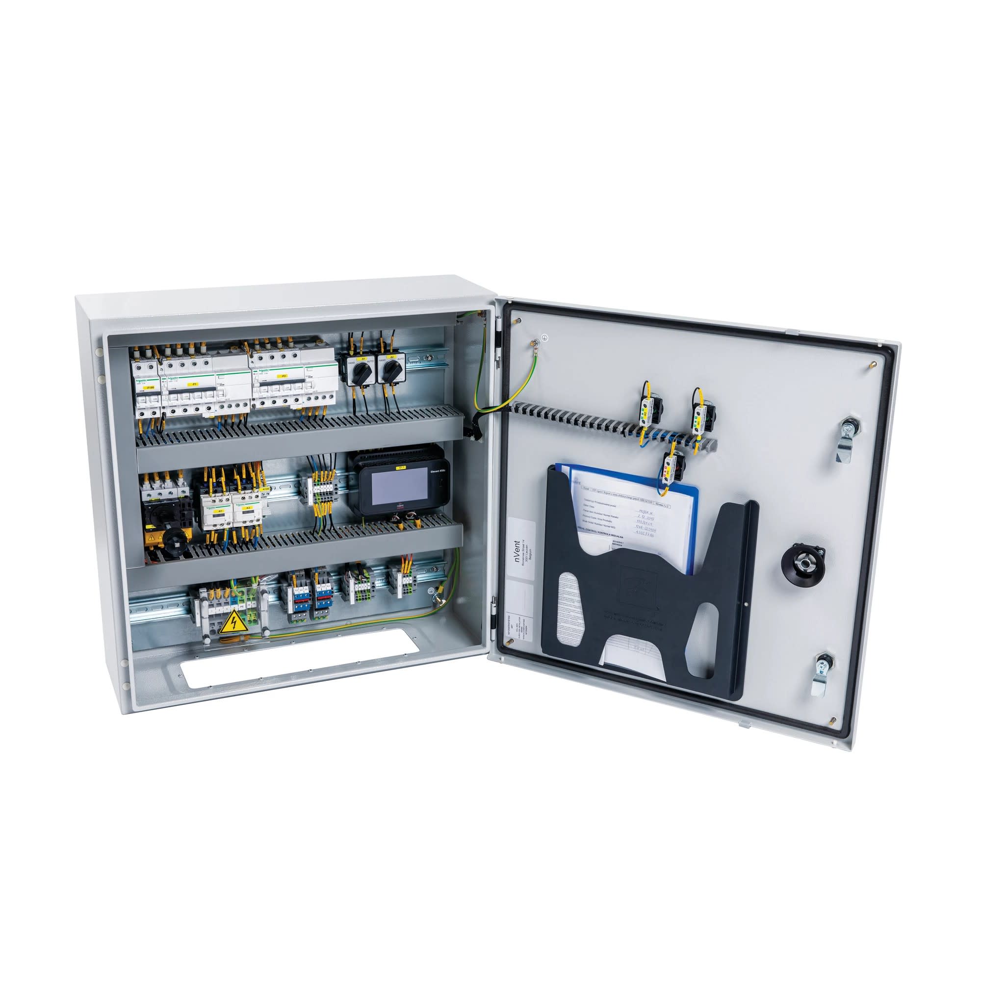 Raychem - Armoire de régulation antigel de tuyauterie, 9x16A, Elexant-450c, modbus