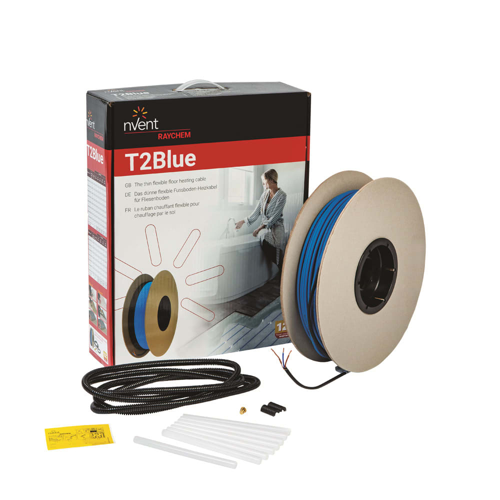 Raychem - Kit de rubans chaufs à puissance cste, 230 V, 20 W/m, 57 m, sans thermostat