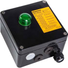 Raychem - Boîte de jonction modulaire, 4xM25, avec témoin lumineux vert, ATEX