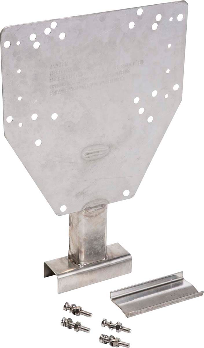 Nvent Raychem - Support de fixation, en acier inoxydable, horizontal/vertical