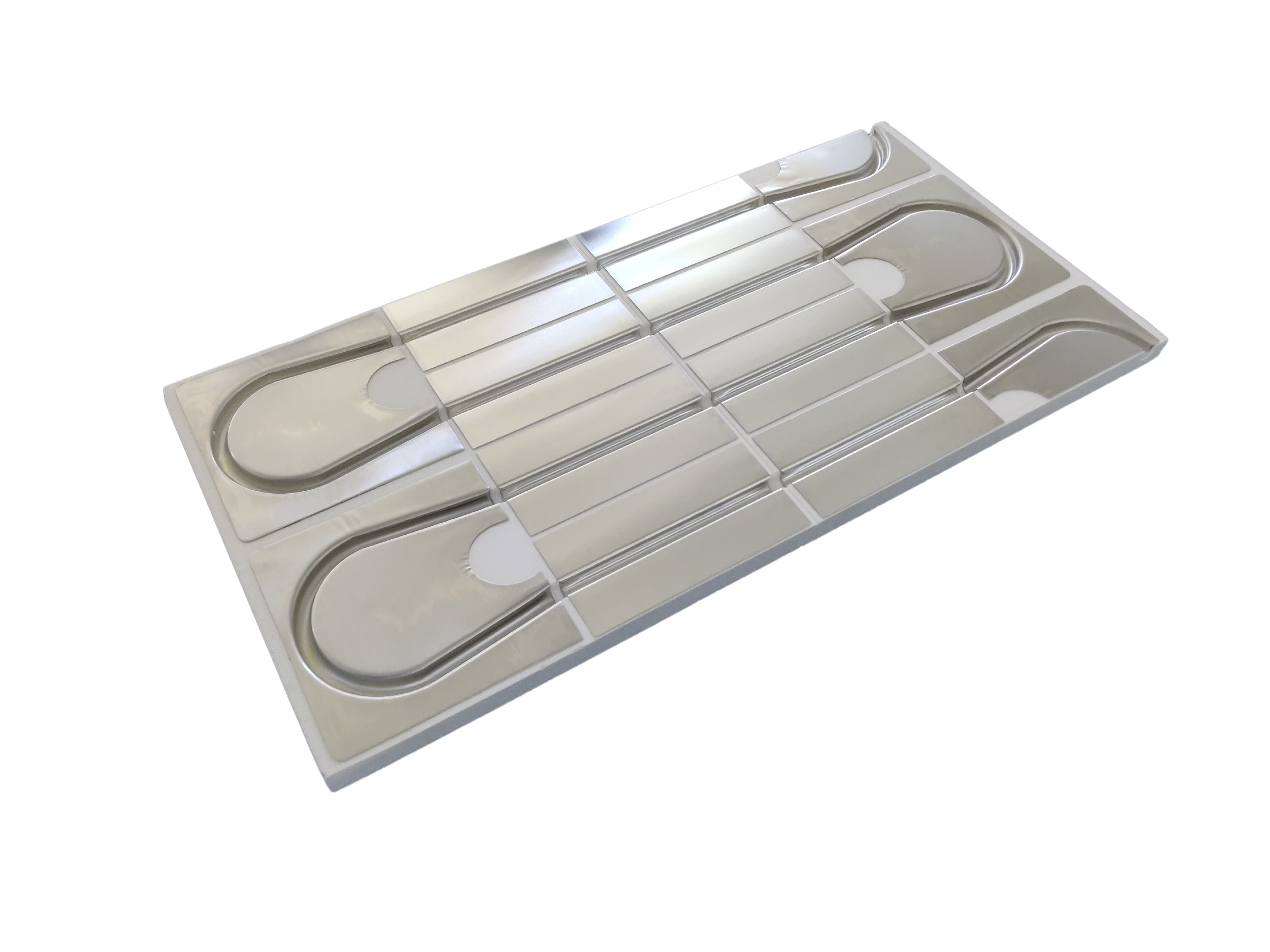 THERMACOME - Dalle extr virages raillage 500 mm -plafond chauffant rafraîchissant Acosi+ 500