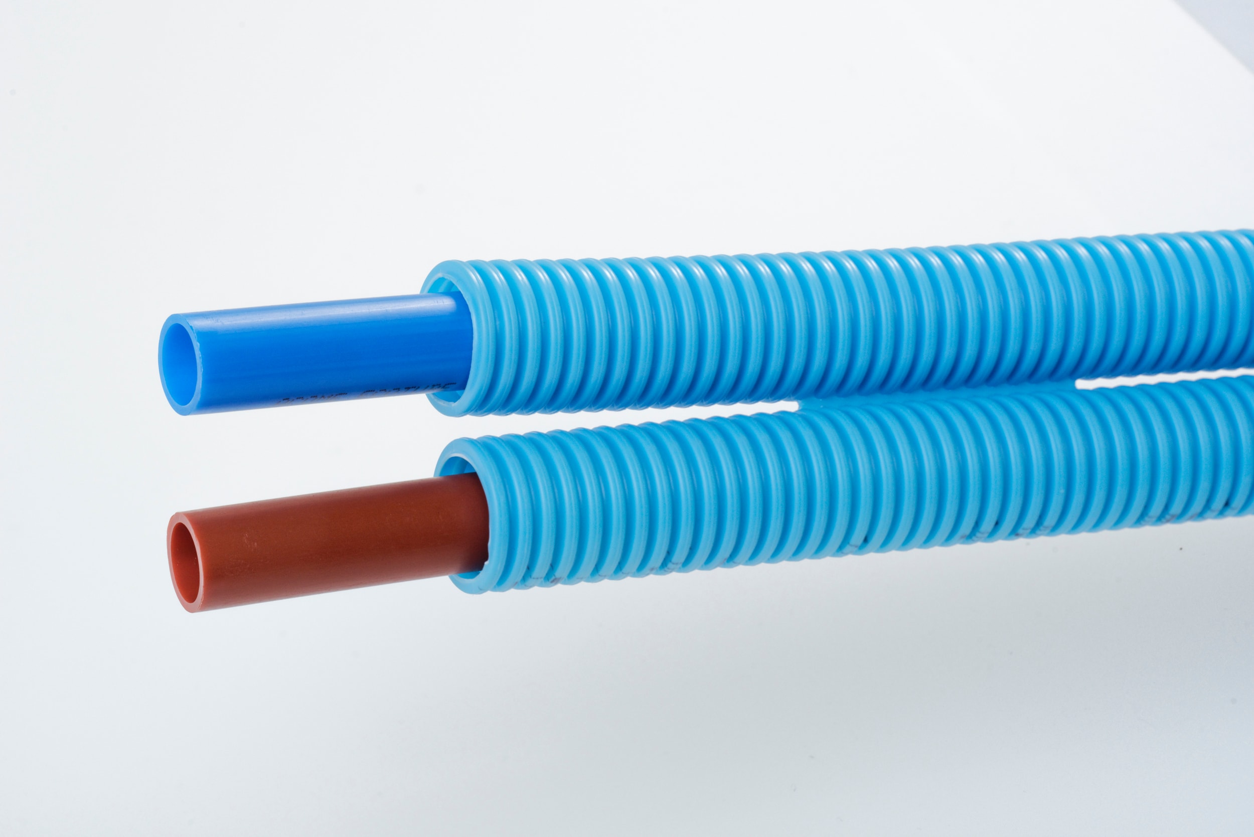 THERMACOME - Tube PER gainé bitube duo Ecotube+Europex DN16-couronne 60 m -Réticulation PEXc