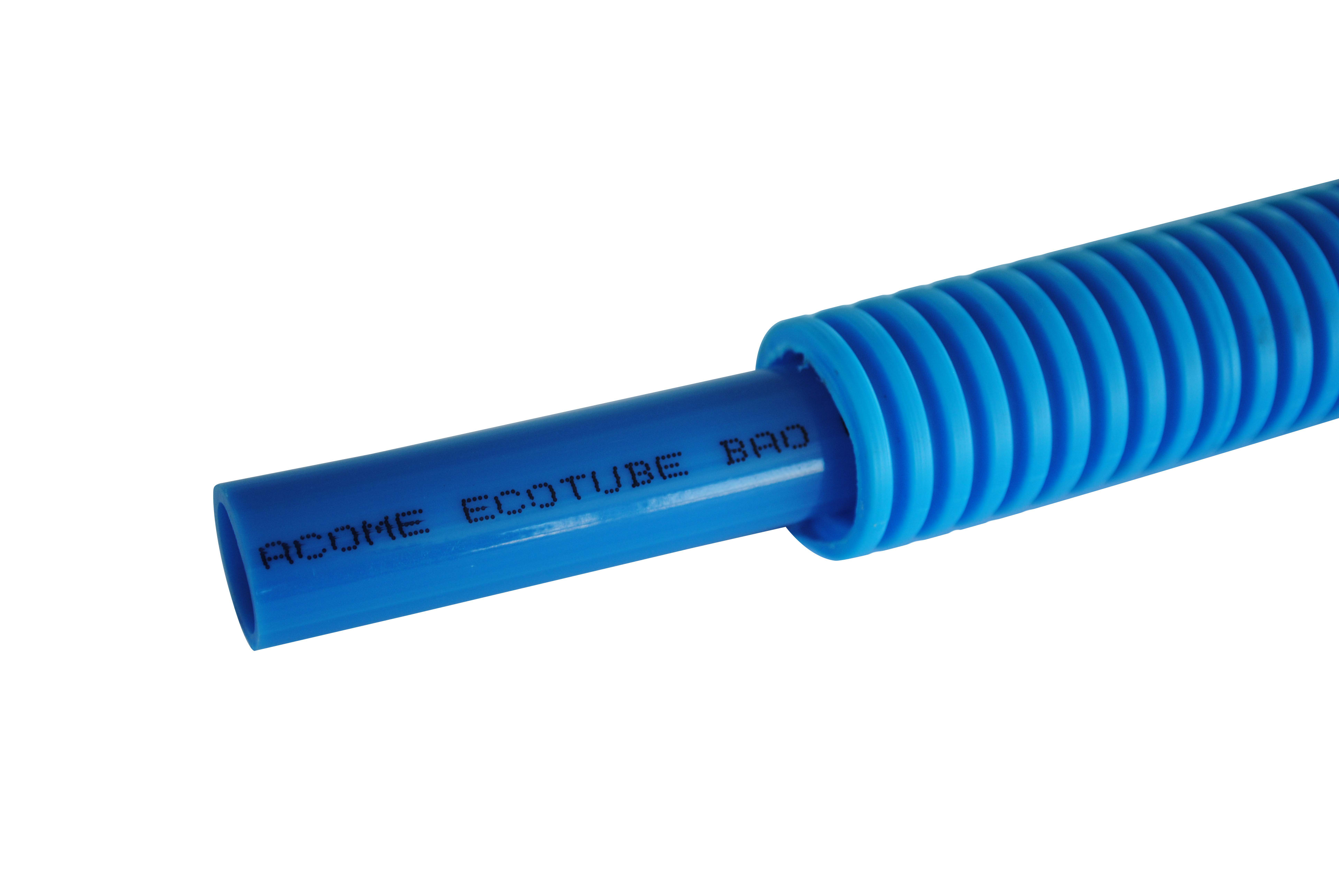 THERMACOME - Tube PER BAO gainé Ecotube bleu DN12 s/g bleue-couronne 100 m -Réticulation PEXc