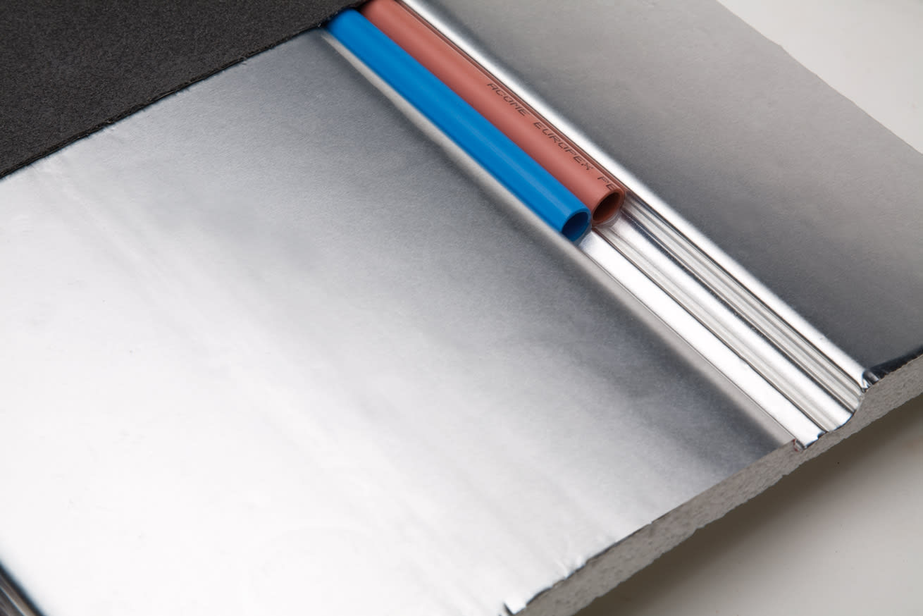 THERMACOME - Pack Vivracome 17 m² -Solution sèche R=0,50 -plancher chauffant faible épaisseur