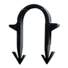 THERMACOME - Agrafes de fixation Ht 40 mm - Carton de 300 pièces - pour plancher chauffant