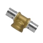 THERMACOME - Té sortie Femelle PER à sertir DN16-F 1/2"-DN16 - Sachet de 2 pièces