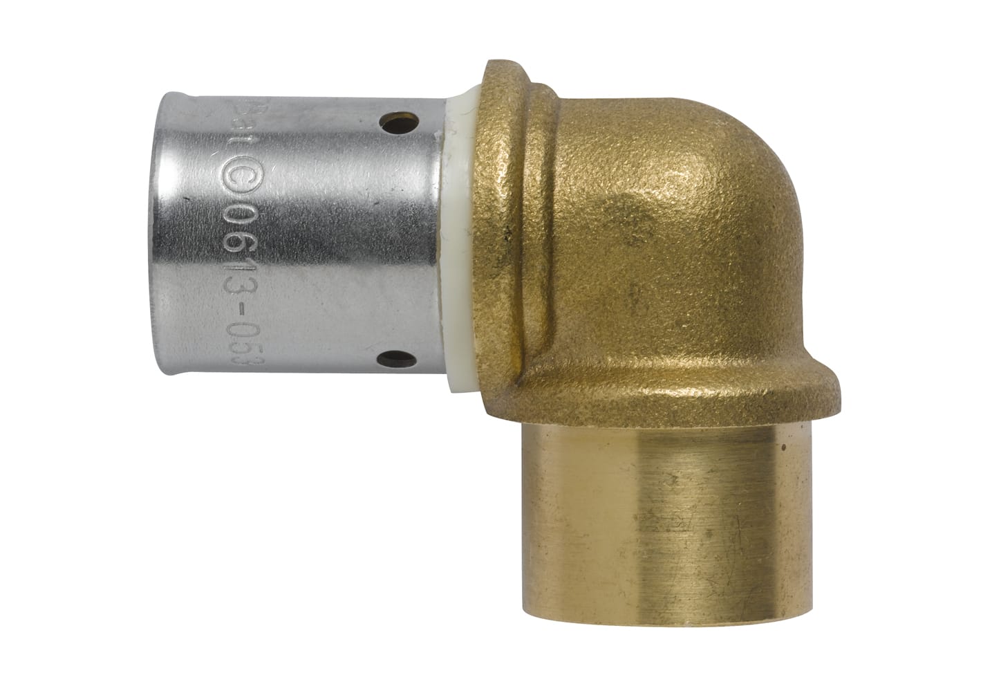 THERMACOME - Coude à sertir/à souder PER DN16 Cu16 - Sachet de 2 pièces