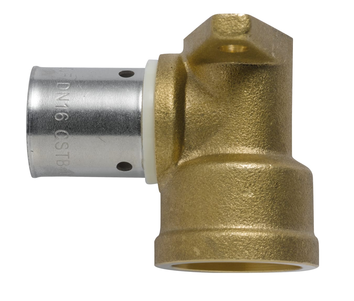 THERMACOME - Coude Femelle embase PER à sertir DN12 1/2"