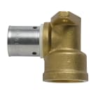 THERMACOME - Coude Femelle embase PER à sertir DN16 1/2"