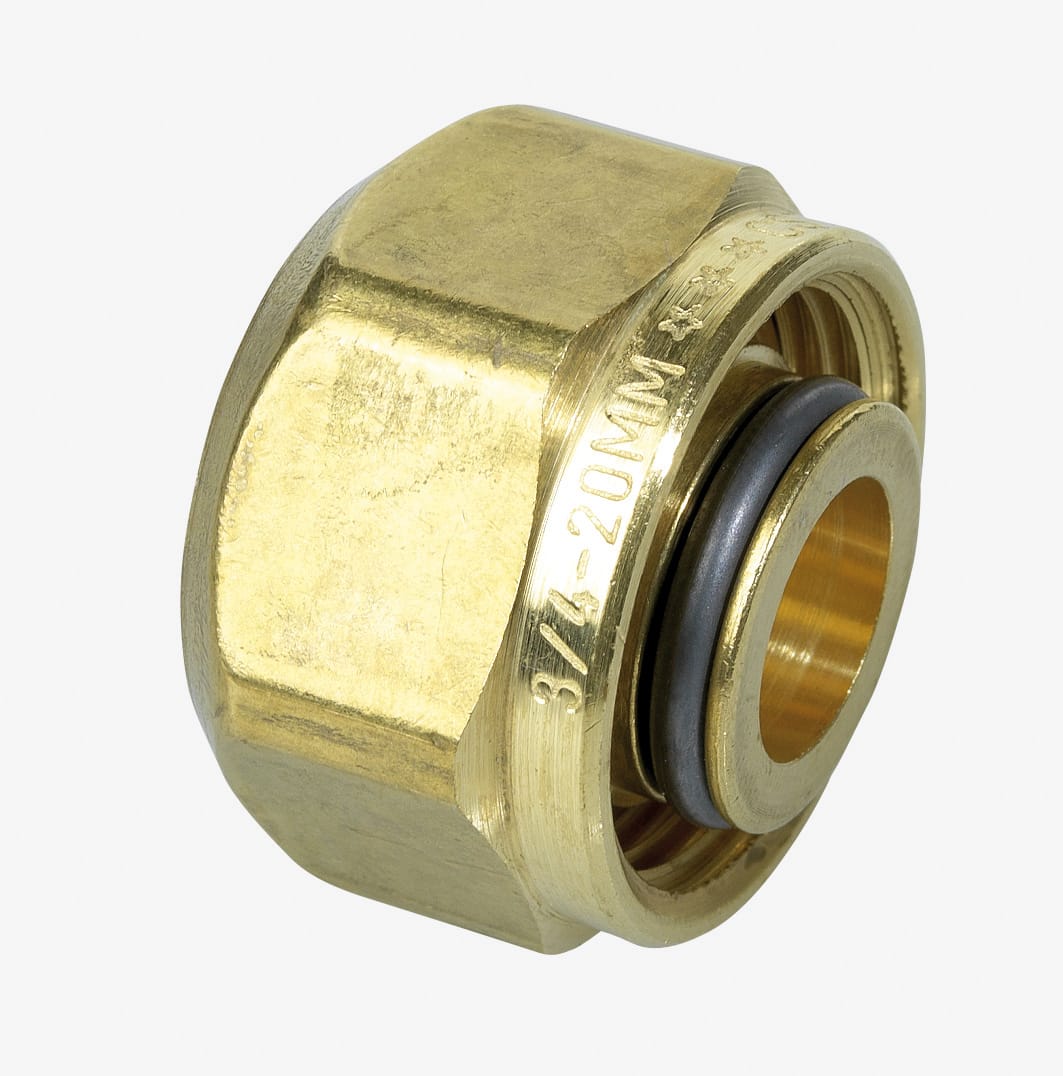 THERMACOME - Raccord à compression DN12 écrou 3/4'' - Sachet de 2 pièces