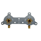 THERMACOME - Kit de fixation ACOPLAQ PER à glissement DN12 F1/2'' - Sortie de cloison sécable