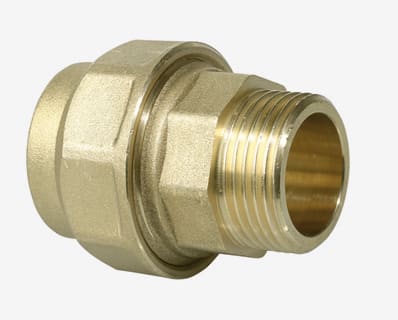 THERMACOME - Raccord à compression Mâle PER DN32 1' - Sachet de 2 pièces