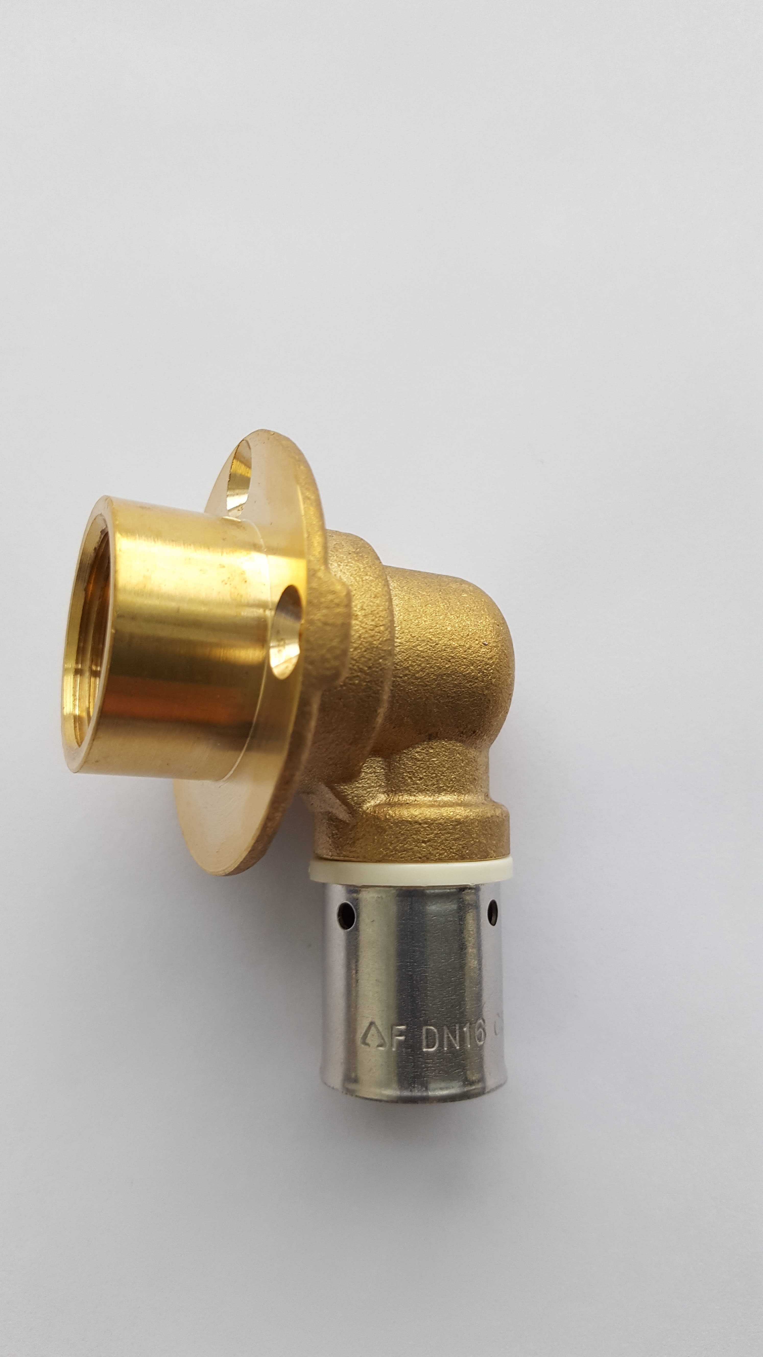 THERMACOME - Sortie de cloison DN16 F1/2" à sertir équipé pour tube PER PEXc