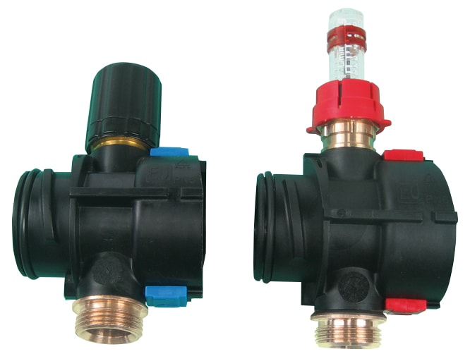 THERMACOME - Module A/R MS sphéro-conique avec débitmètre - collecteur matériau de synthèse