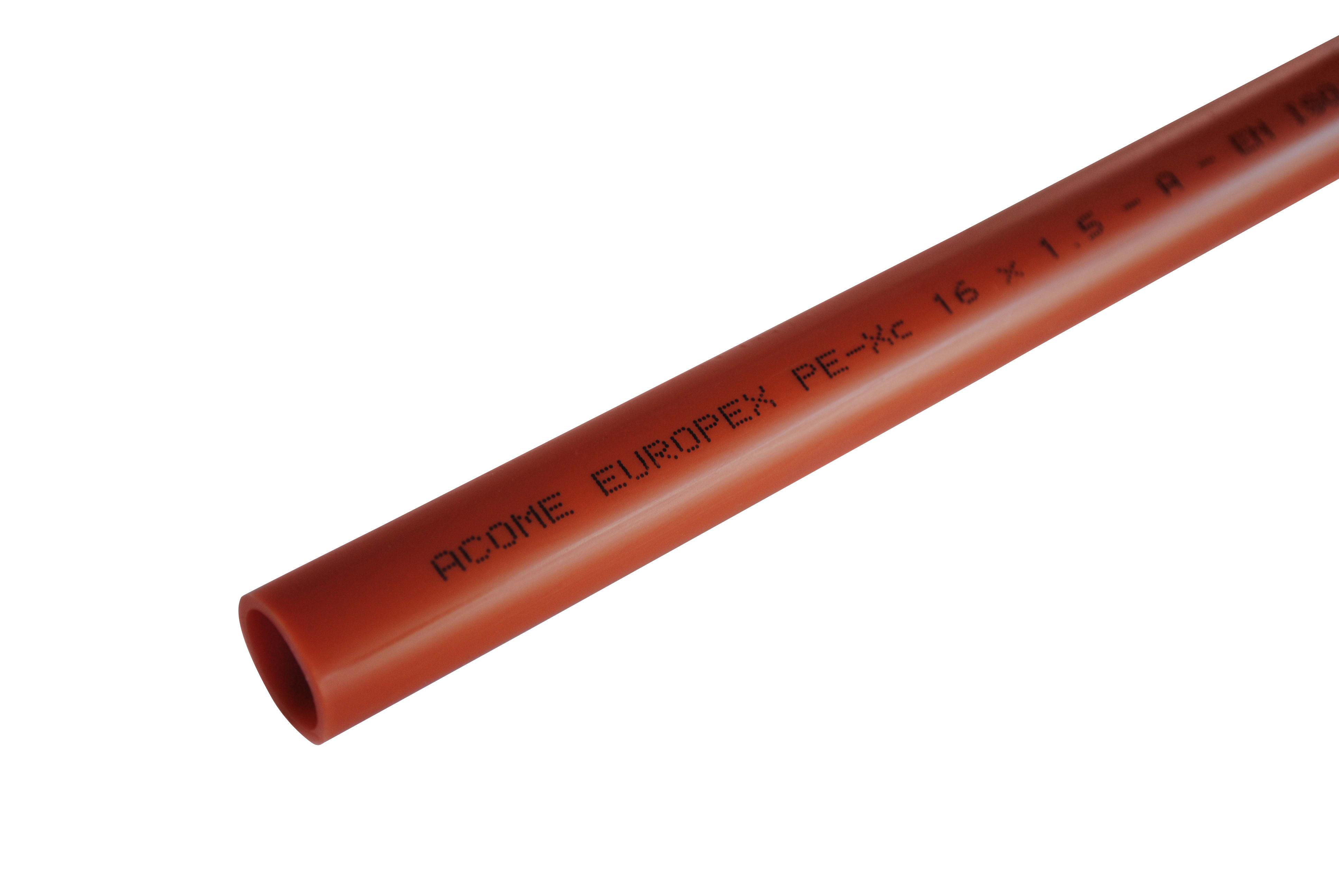 THERMACOME - Tube PER nu Europex brique DN16 couronne de 120 m -Réticulation PEXc