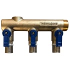 THERMACOME - Collecteur/Distributeur à sertir avec vannes DN 12 - 3 circuits