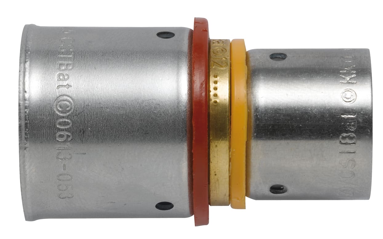 THERMACOME - Manchon réduit PER à sertir DN20-16 - Sachet de 2 pièces