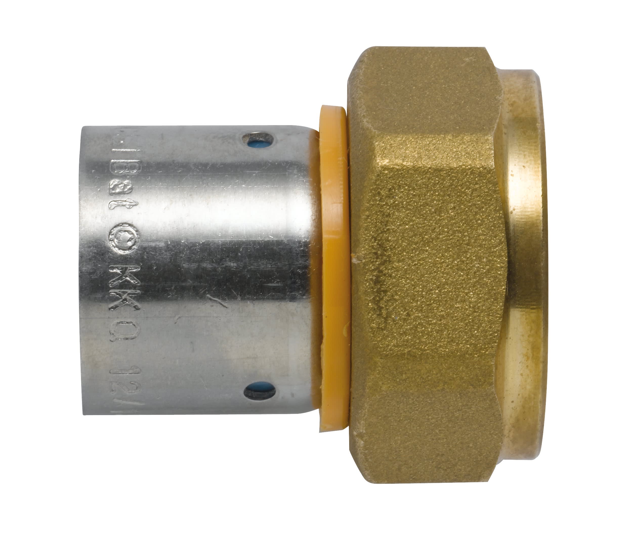 THERMACOME - Femelle Fixe PER à sertir DN25 3/4" - Sachet de 2 pièces