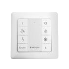 ESYLUX - Bouton-poussoir PUSH BUTTON x8 TW ELC, blanc