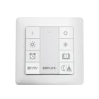ESYLUX - Bouton-poussoir PUSH BUTTON x8 CLASSROOM ELC, blanc