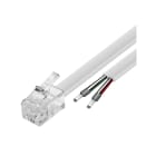 ESYLUX - Câble de raccordement CABLE RJ10-OPEN END 10m blanc