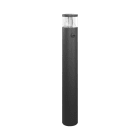 ESYLUX - Borne lumineuse ALVA BL 700/100 TR 360° 500 830 MD IR DALI anthracite