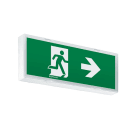 ESYLUX - Luminaires de secours à pictogramme SLX EL LED FLAT COVER 3h 14m IR WM