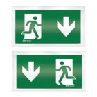 ESYLUX - Affichage SLX 24 DISPLAY SYMBOL 2-SIDE DOWN