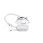 ESYLUX - Downlight ELSA-2 DL 68 OP 100° 500 830 DALI blanc