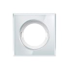 ESYLUX - Cadres FLAT COVER GLASS SQUARE WH
