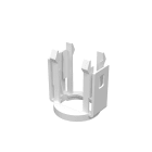ESYLUX - Accessoires COMPACT MINI HOLDER SAPP blanc