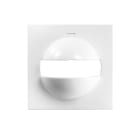 ESYLUX - Cadres COVER GIR S55 IP20 blanc, compatible avec Gira Standard 55